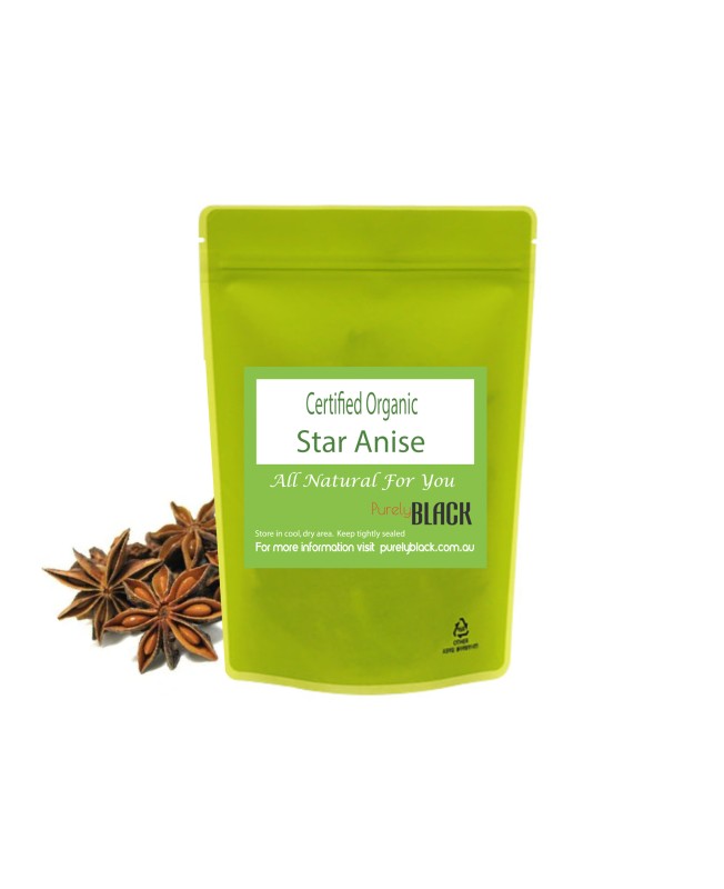 Organic Whole Star Anise Dried